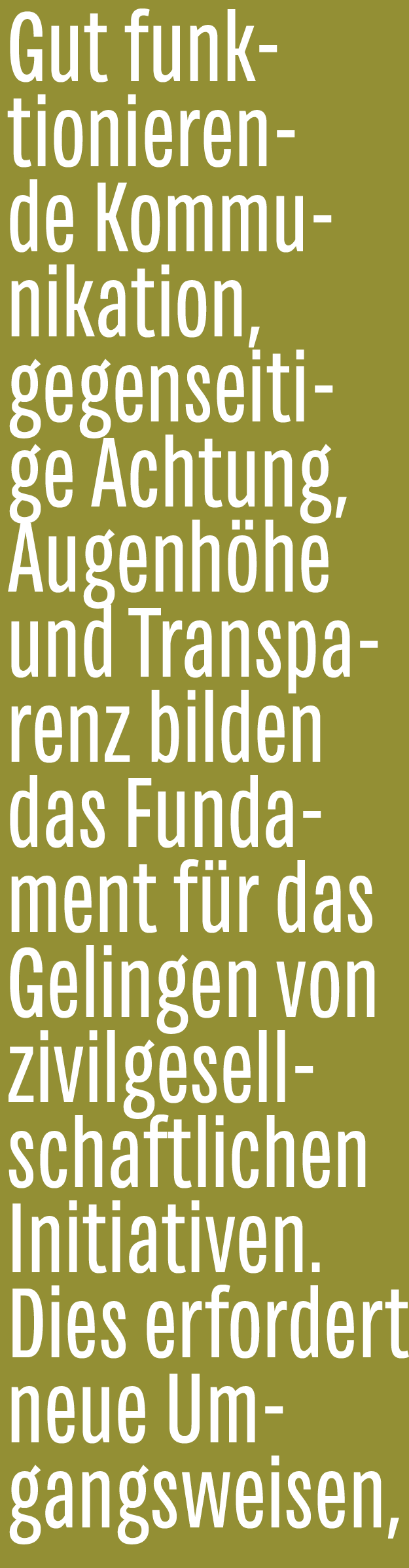 Kontakt &mdash; schmal